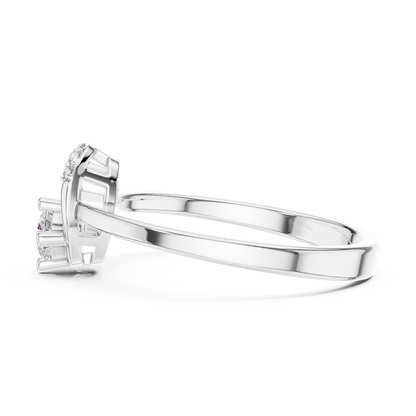 Round Halo Lab Grown Diamond Ring