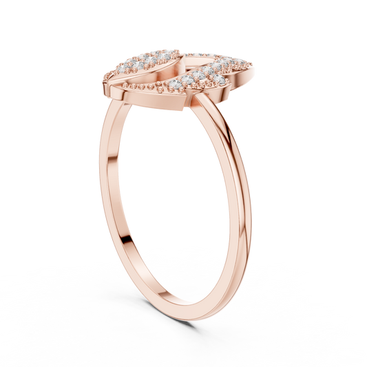 Mixed Shape Lab Grown Diamond Halo Ring