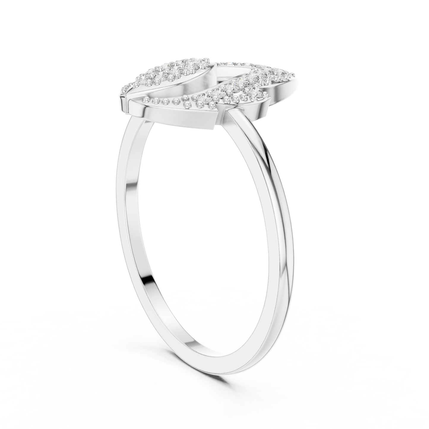 Mixed Shape Lab Grown Diamond Halo Ring