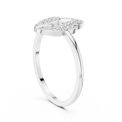Mixed Shape Lab Grown Diamond Halo Ring