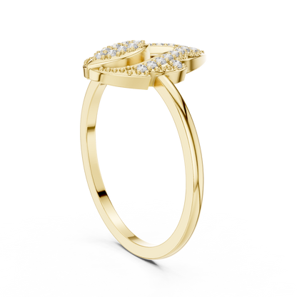 Mixed Shape Lab Grown Diamond Halo Ring