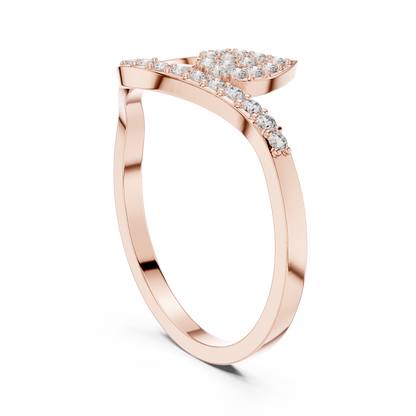 Round Halo Lab Grown Diamond Ring