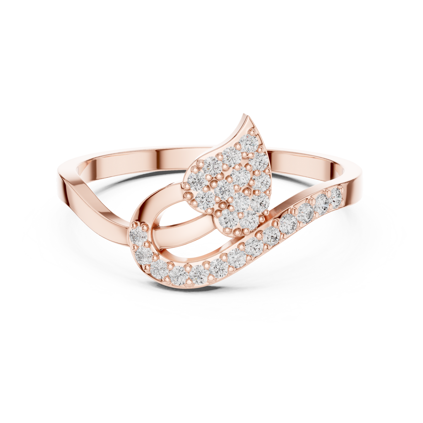 Round Halo Lab Grown Diamond Ring