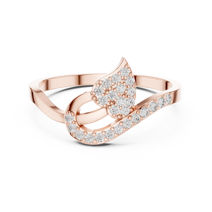 Round Halo Lab Grown Diamond Ring