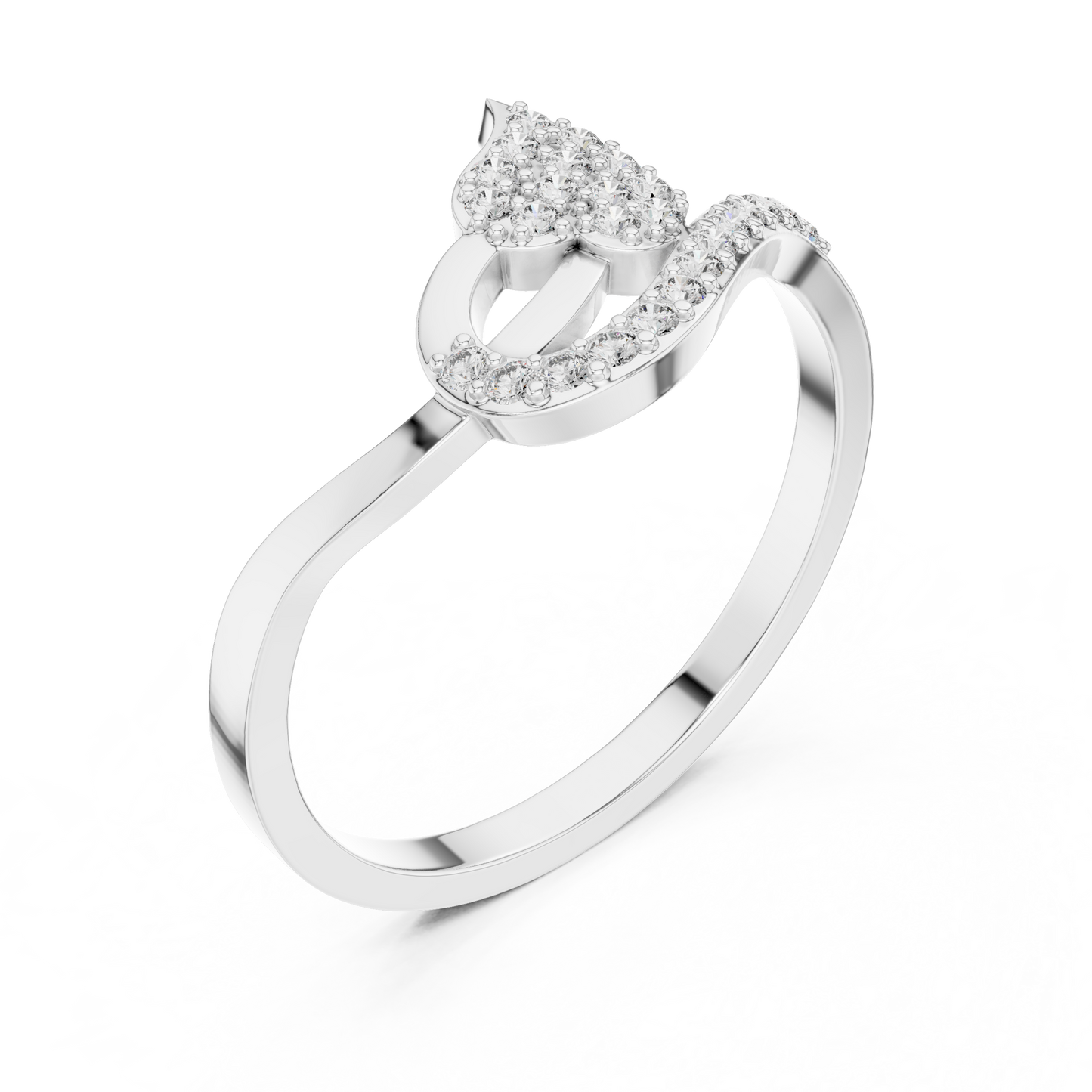 Round Halo Lab Grown Diamond Ring