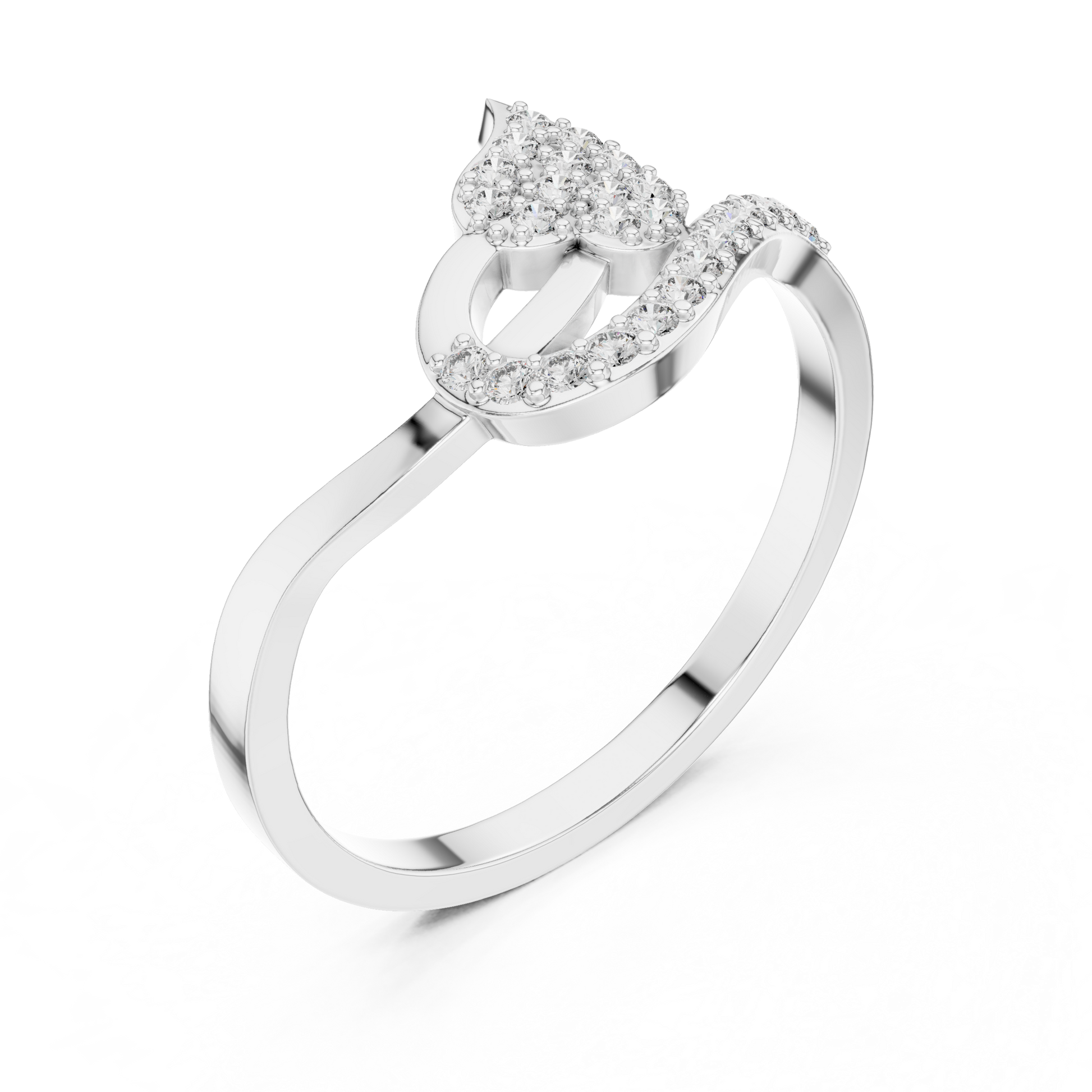 Round Halo Lab Grown Diamond Ring