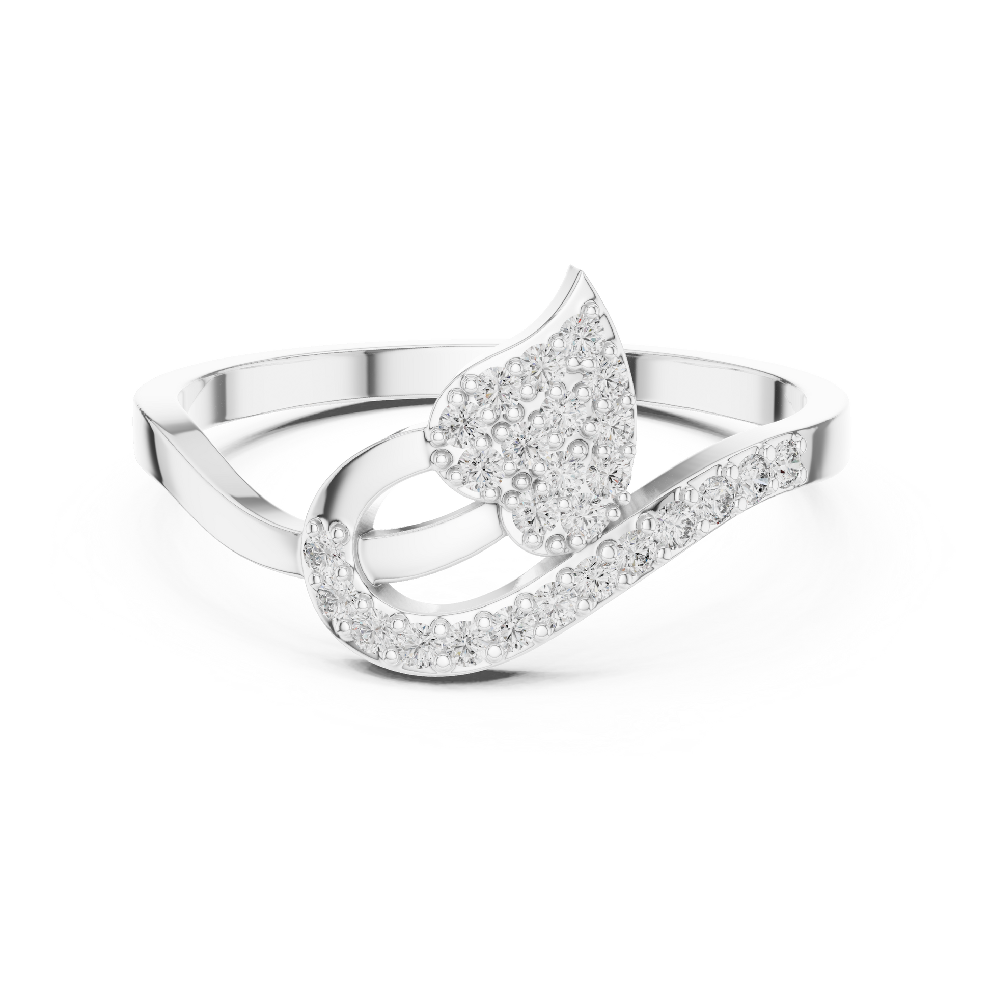 Round Halo Lab Grown Diamond Ring