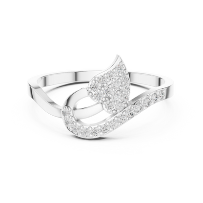 Round Halo Lab Grown Diamond Ring