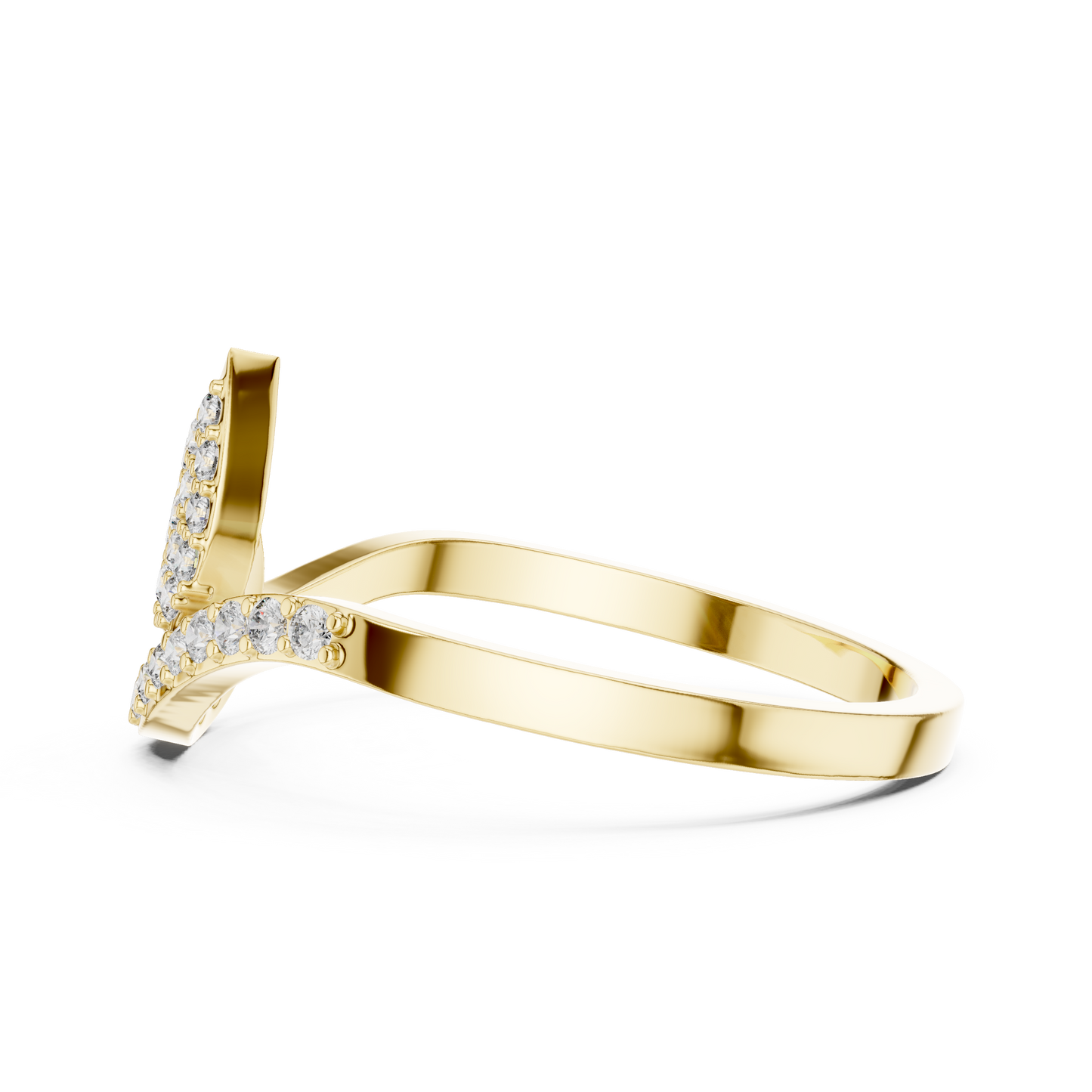 Round Halo Lab Grown Diamond Ring