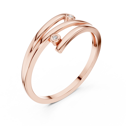 Round Solitaire Lab Grown Diamond Ring