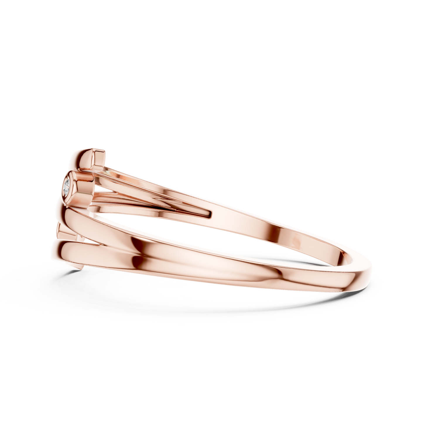 Round Solitaire Lab Grown Diamond Ring