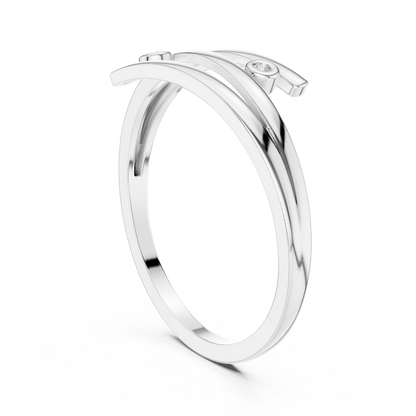 Round Solitaire Lab Grown Diamond Ring