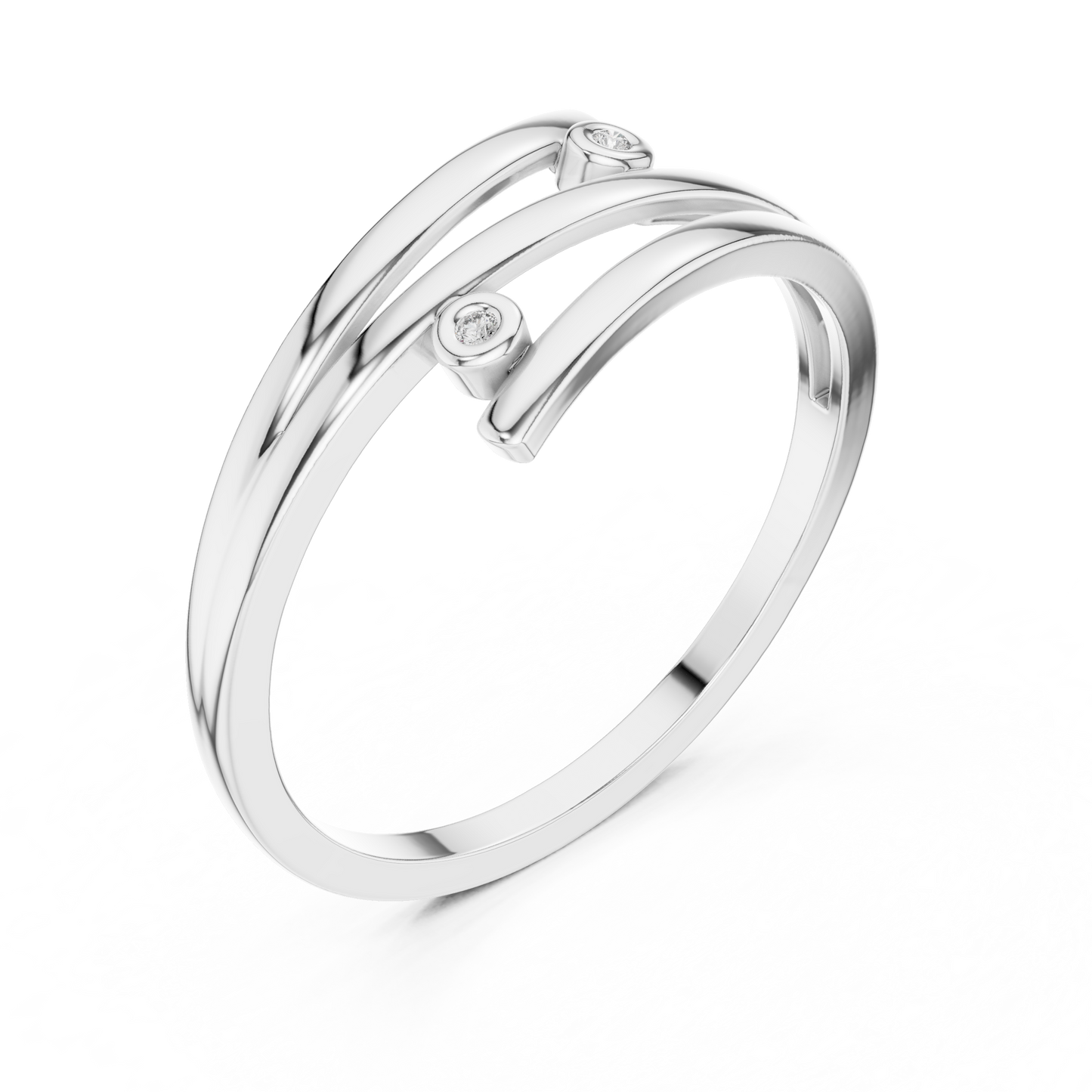 Round Solitaire Lab Grown Diamond Ring