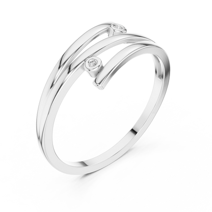 Round Solitaire Lab Grown Diamond Ring