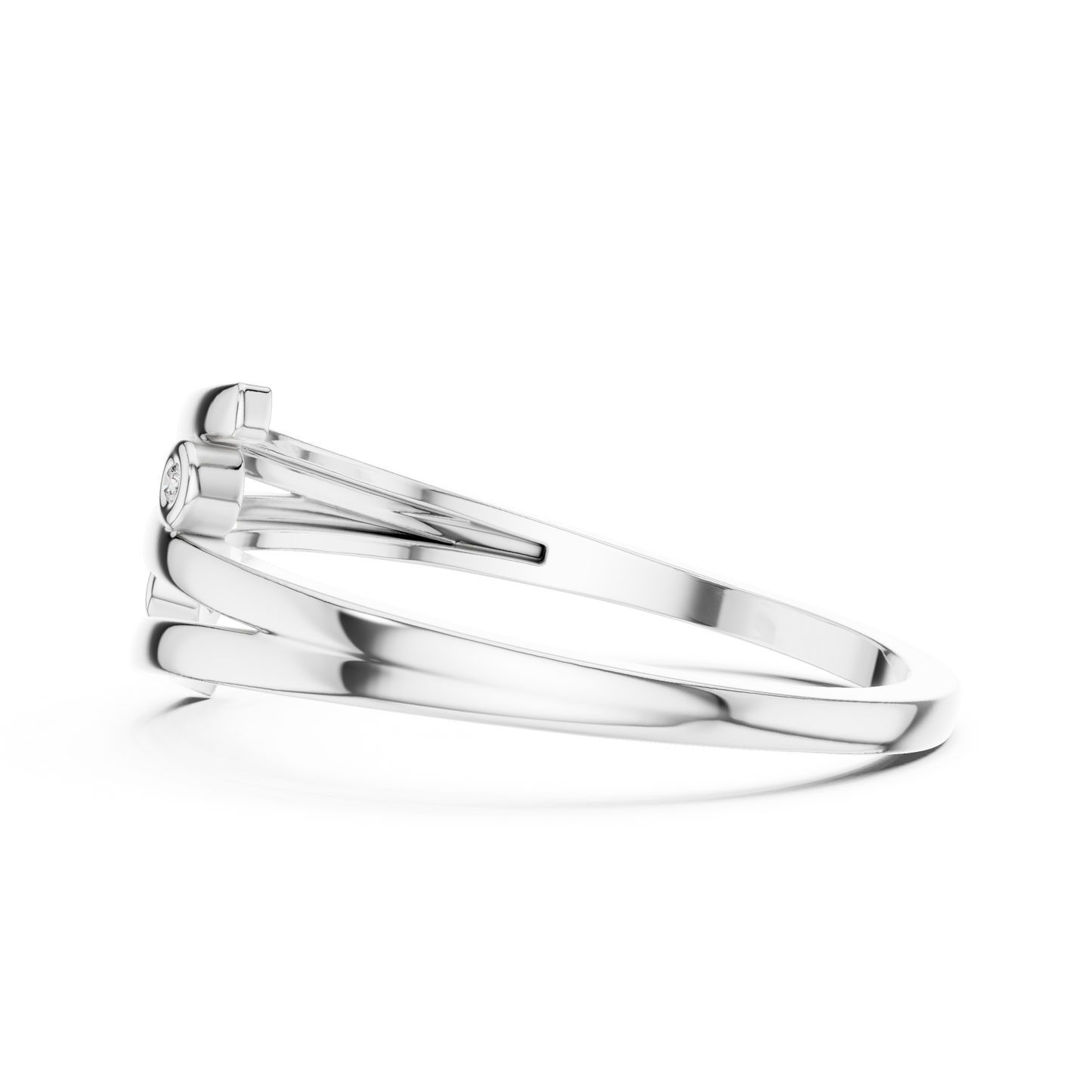 Round Solitaire Lab Grown Diamond Ring