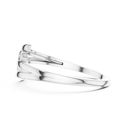 Round Solitaire Lab Grown Diamond Ring