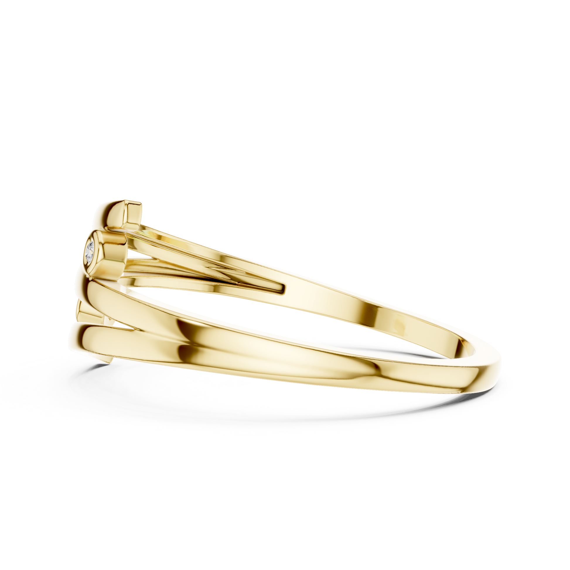 Round Solitaire Lab Grown Diamond Ring