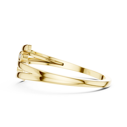 Round Solitaire Lab Grown Diamond Ring