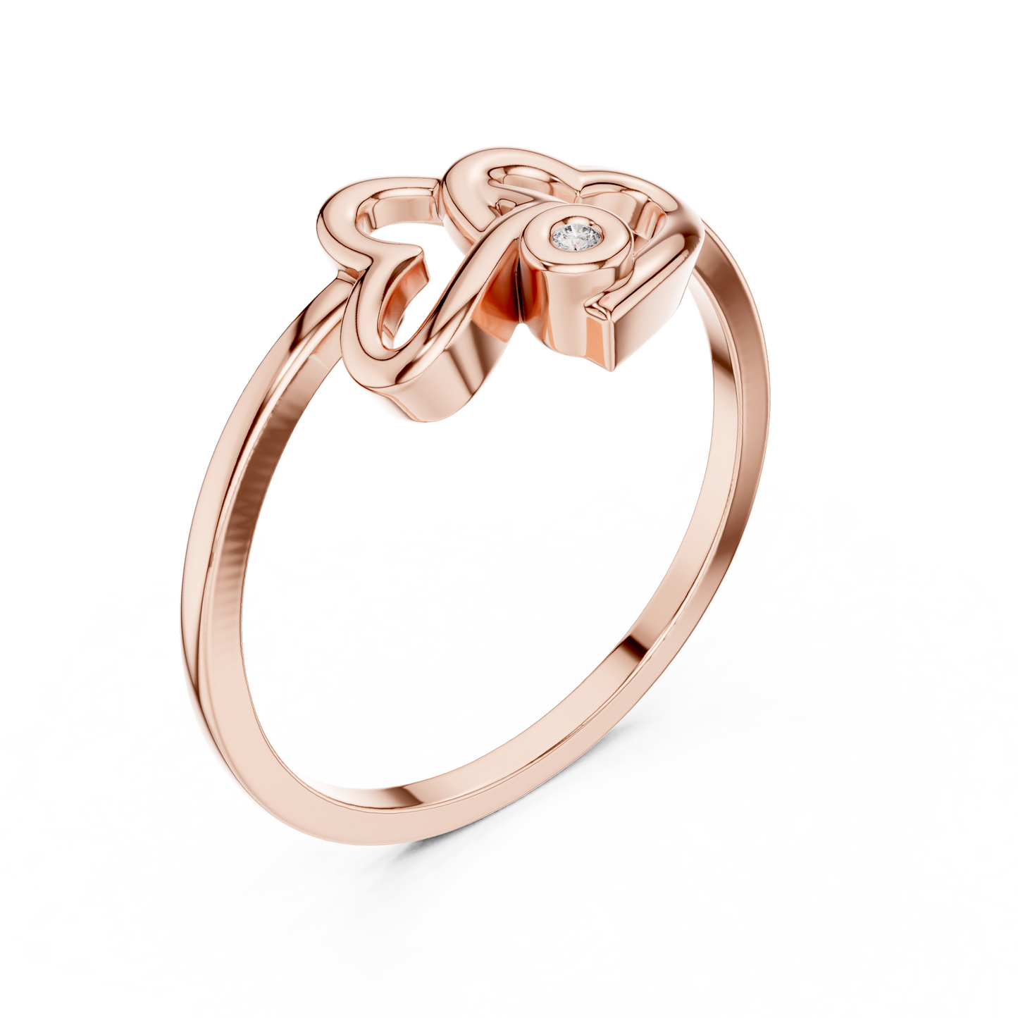 Round Solitaire Lab Grown Diamond Ring