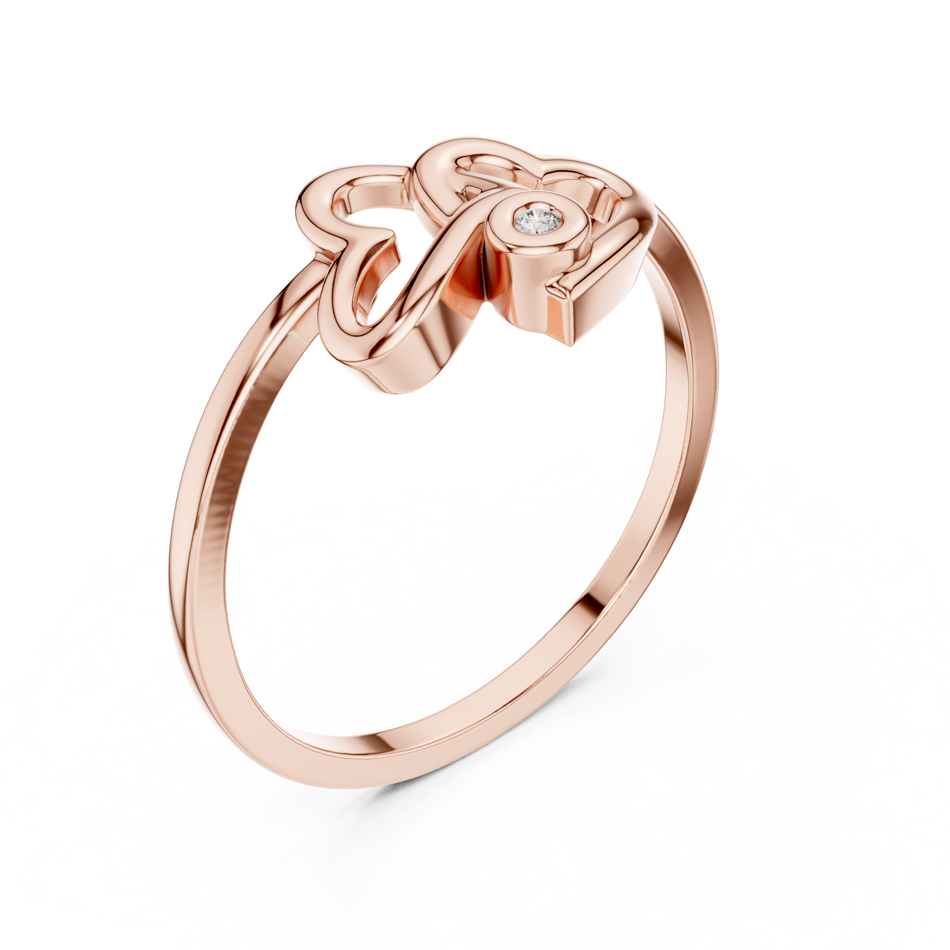 Round Solitaire Lab Grown Diamond Ring
