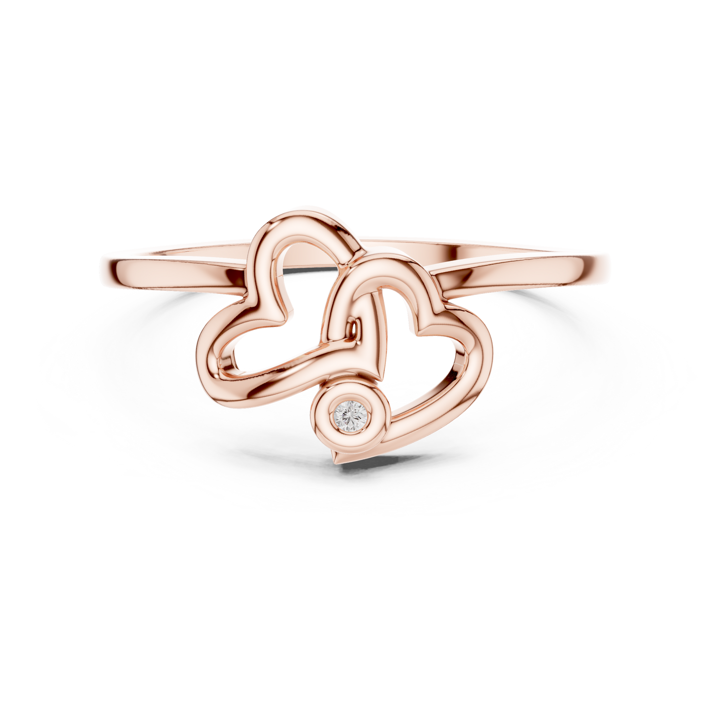 Round Solitaire Lab Grown Diamond Ring