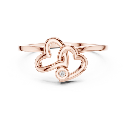 Round Solitaire Lab Grown Diamond Ring