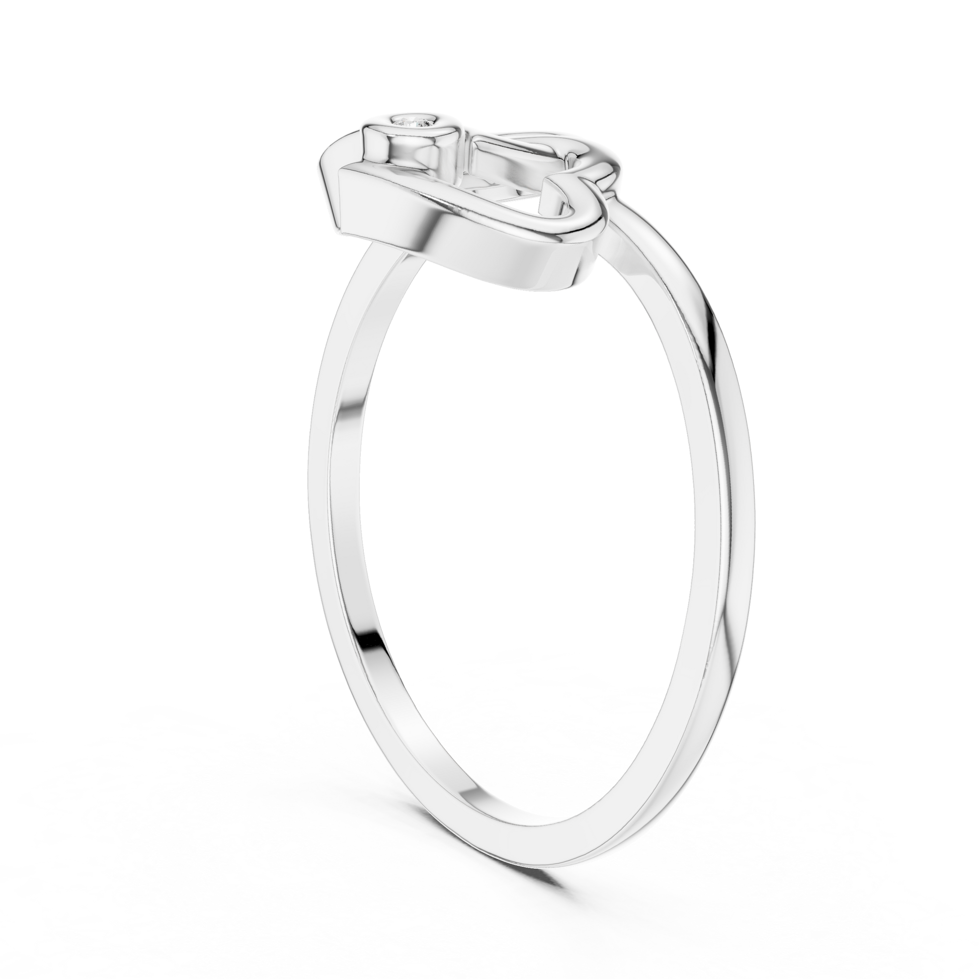 Round Solitaire Lab Grown Diamond Ring
