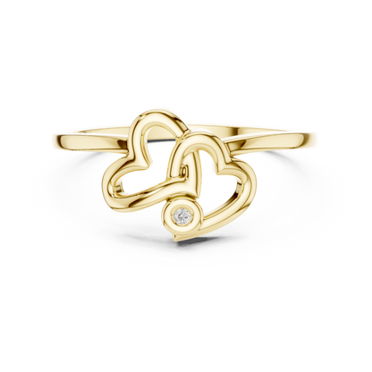 Round Solitaire Lab Grown Diamond Ring