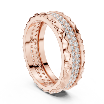 Round Eternity Lab Grown Diamond Ring