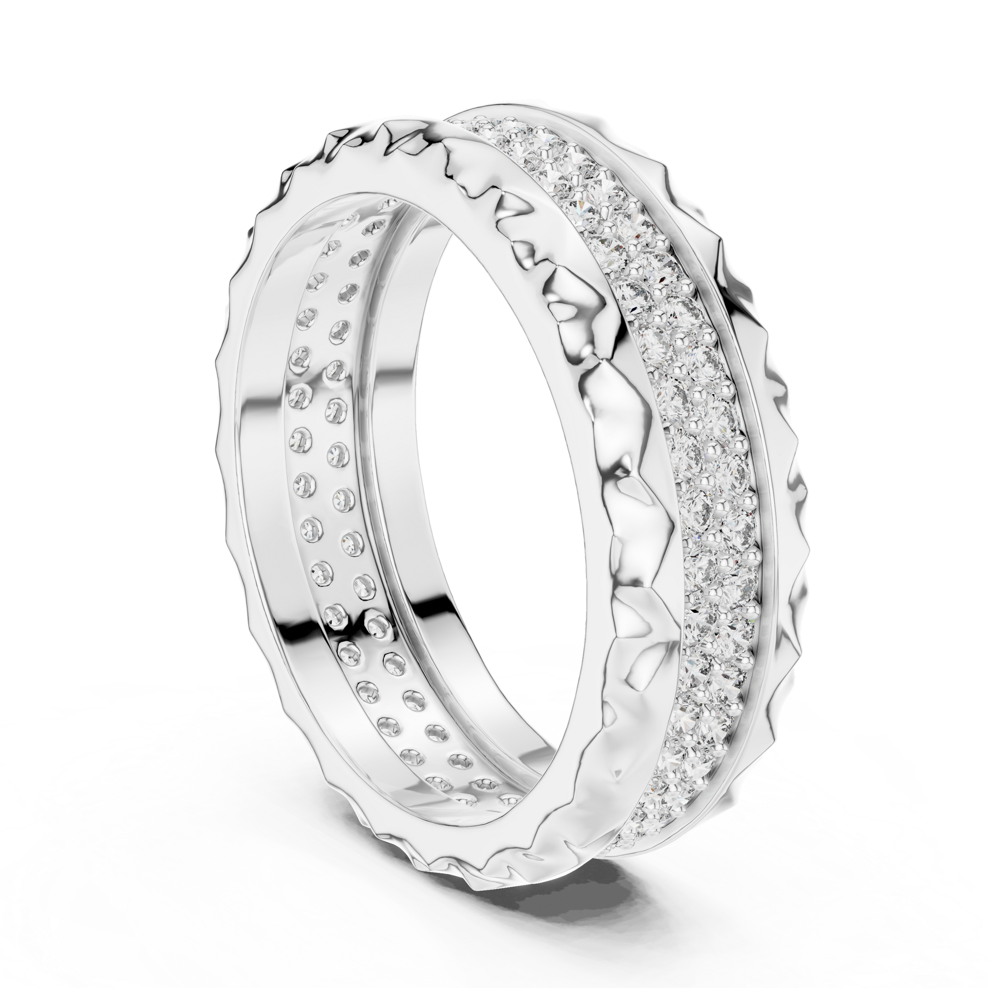 Round Eternity Lab Grown Diamond Ring