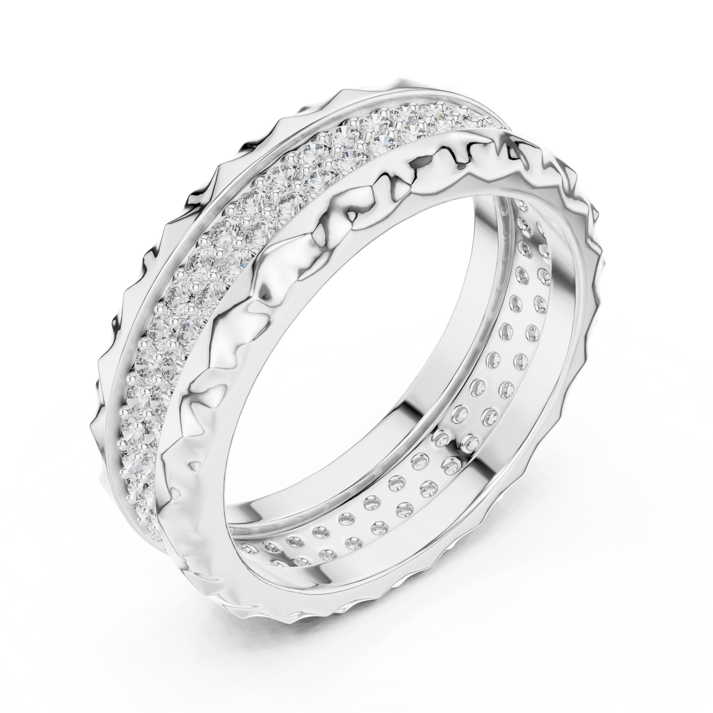 Round Eternity Lab Grown Diamond Ring