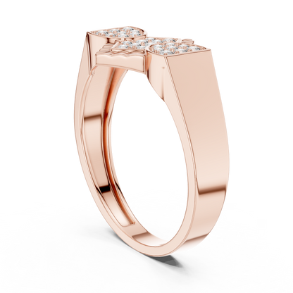 Mixed Shape Lab Grown Diamond Halo Ring