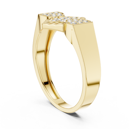 Mixed Shape Lab Grown Diamond Halo Ring