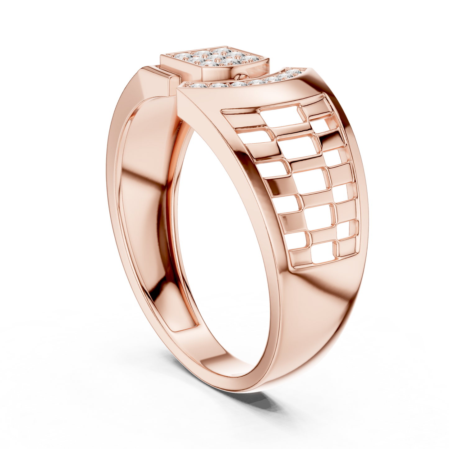 Round Halo Lab Grown Diamond Ring