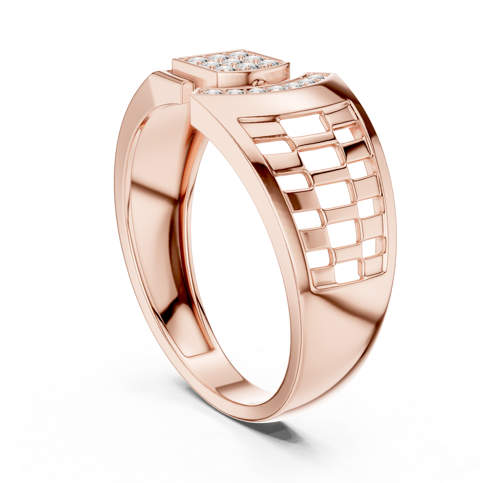 Round Halo Lab Grown Diamond Ring