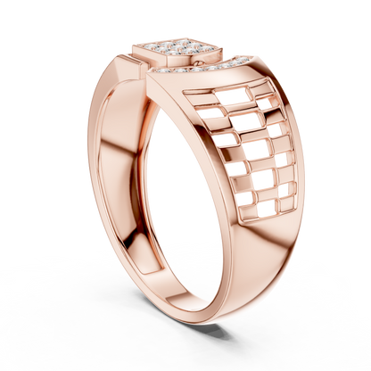 Round Halo Lab Grown Diamond Ring