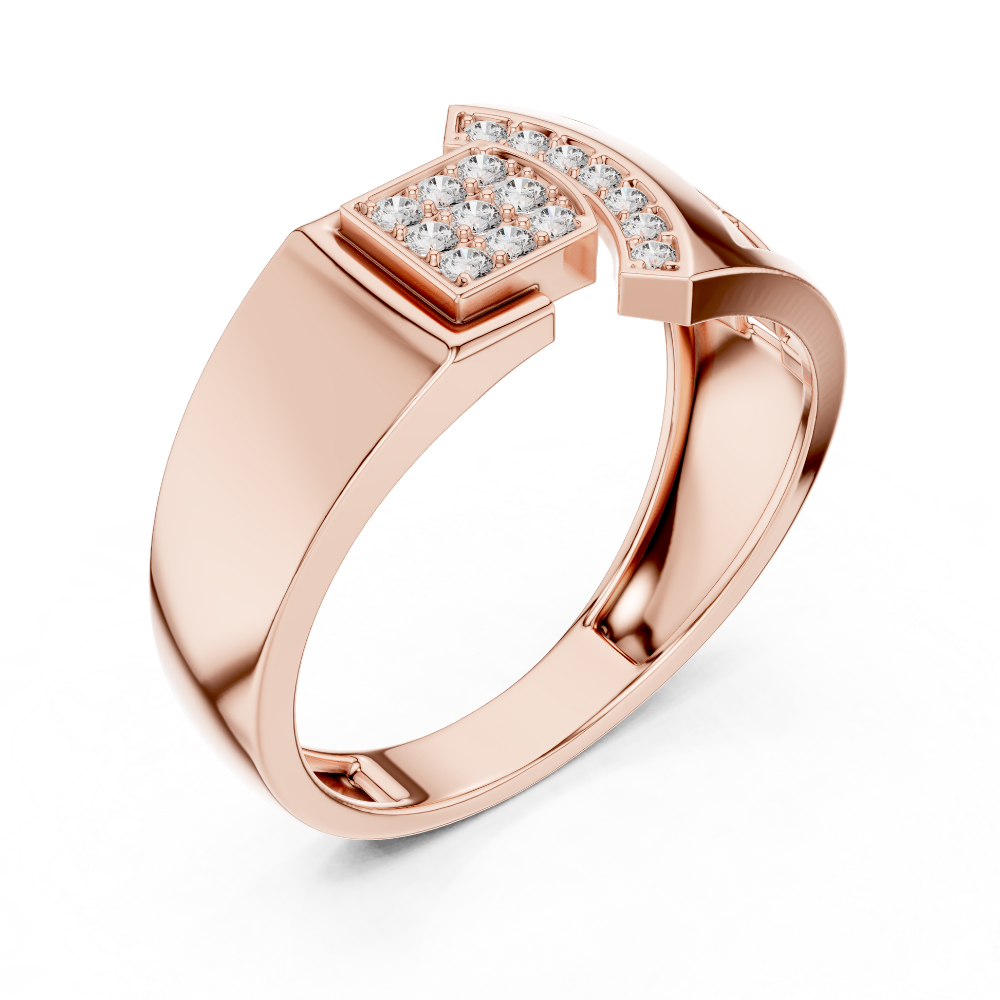 Round Halo Lab Grown Diamond Ring
