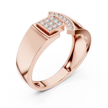 Round Halo Lab Grown Diamond Ring