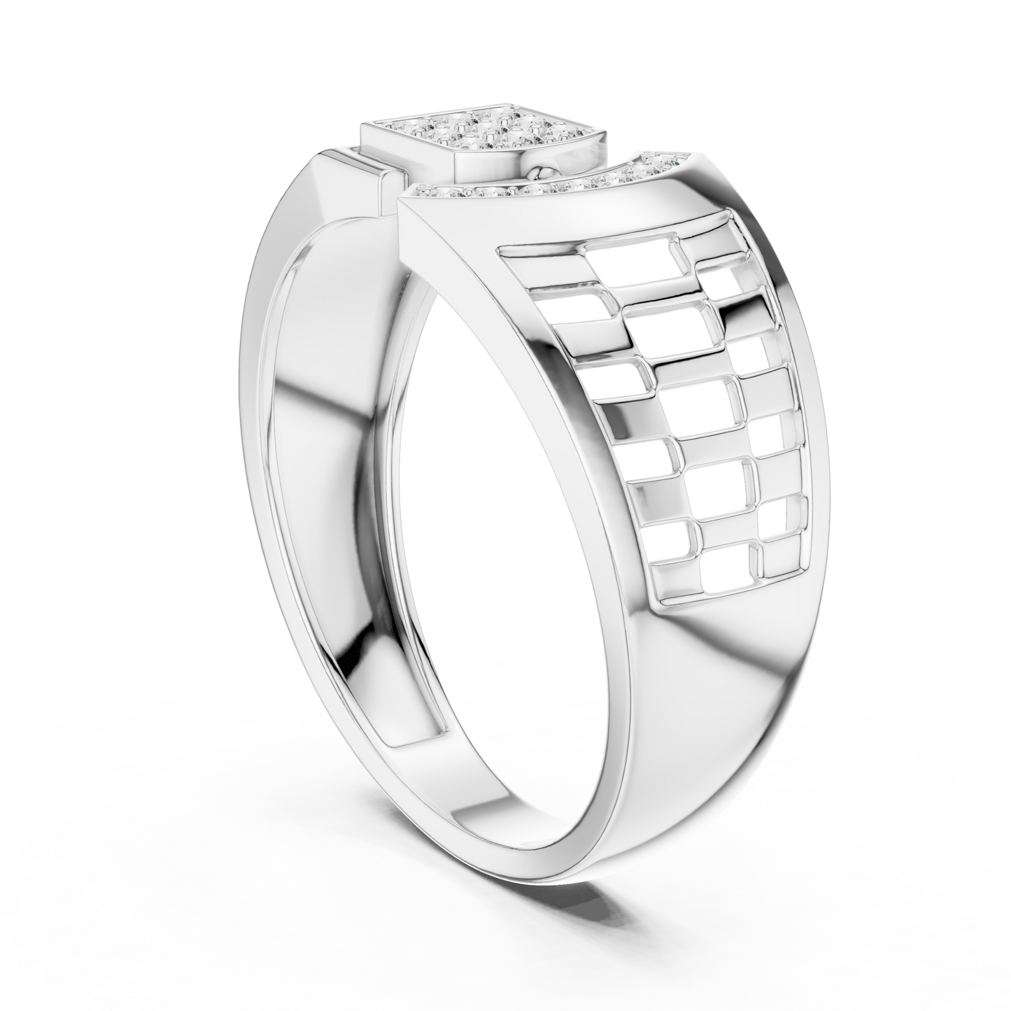 Round Halo Lab Grown Diamond Ring