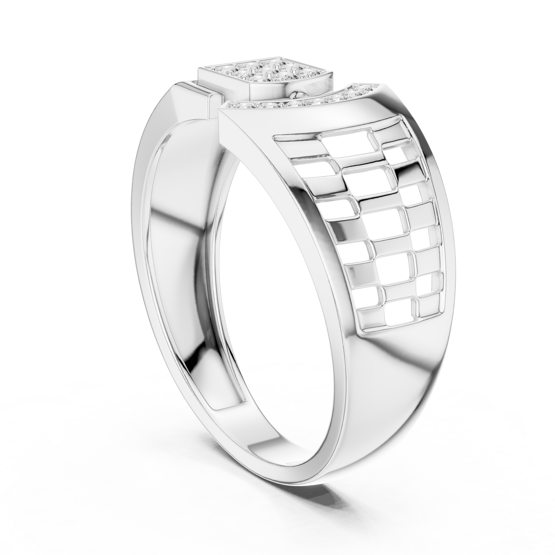 Round Halo Lab Grown Diamond Ring