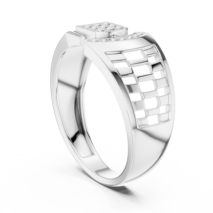 Round Halo Lab Grown Diamond Ring