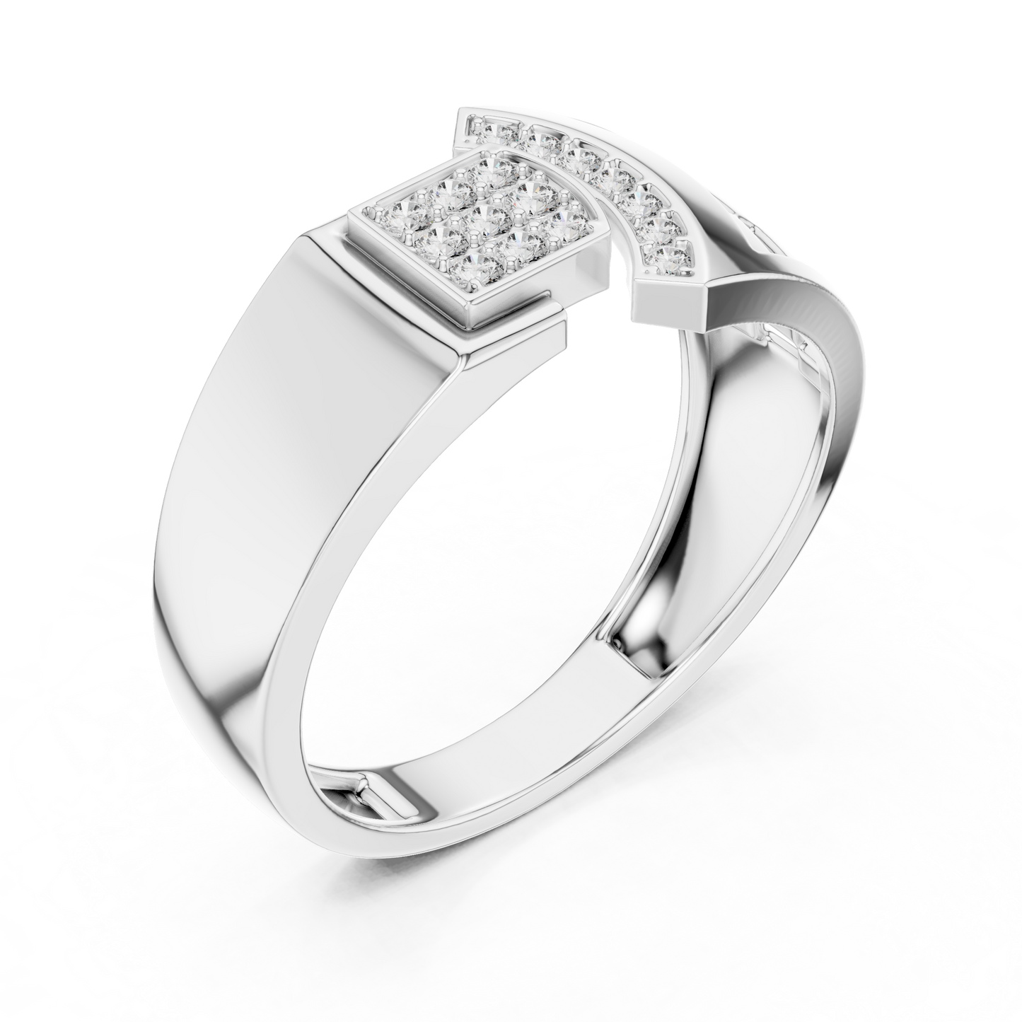 Round Halo Lab Grown Diamond Ring