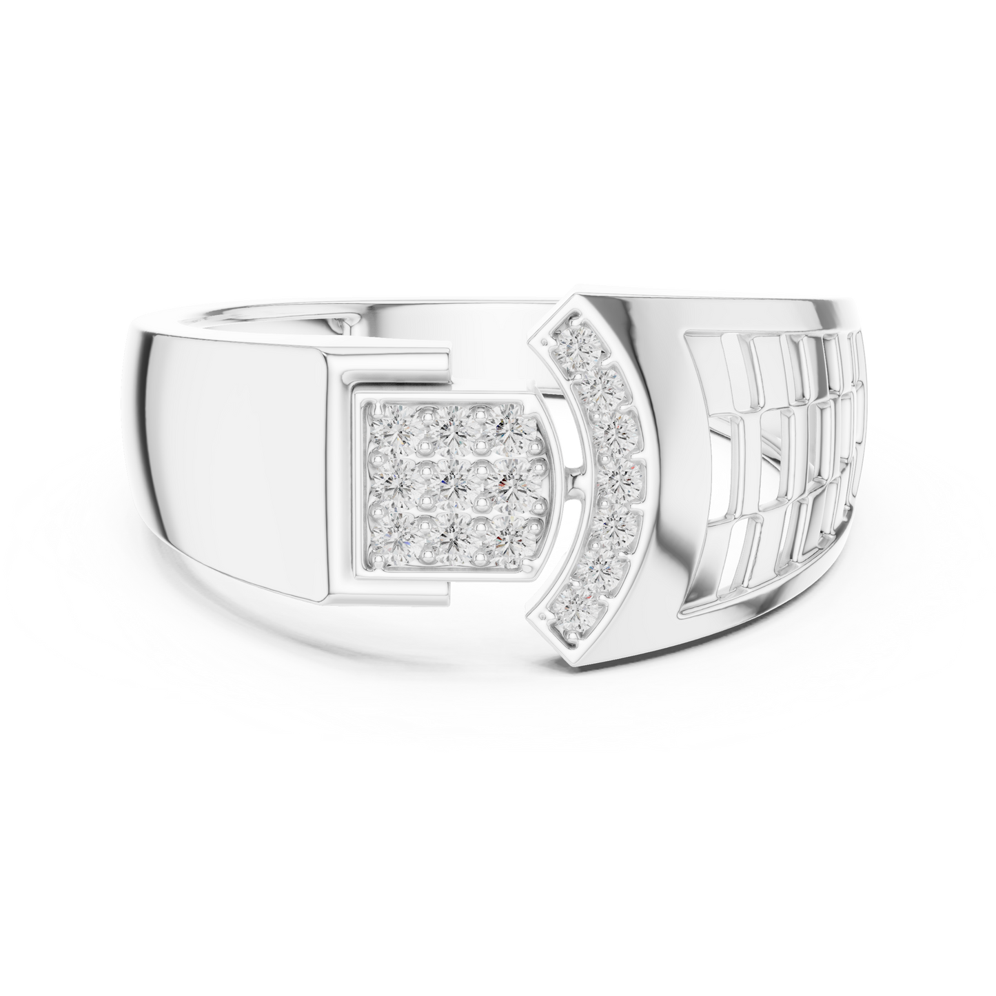 Round Halo Lab Grown Diamond Ring