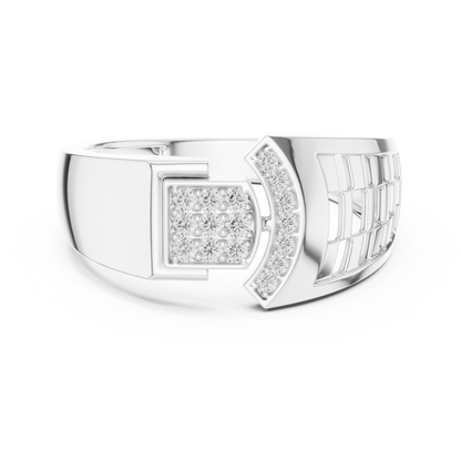 Round Halo Lab Grown Diamond Ring