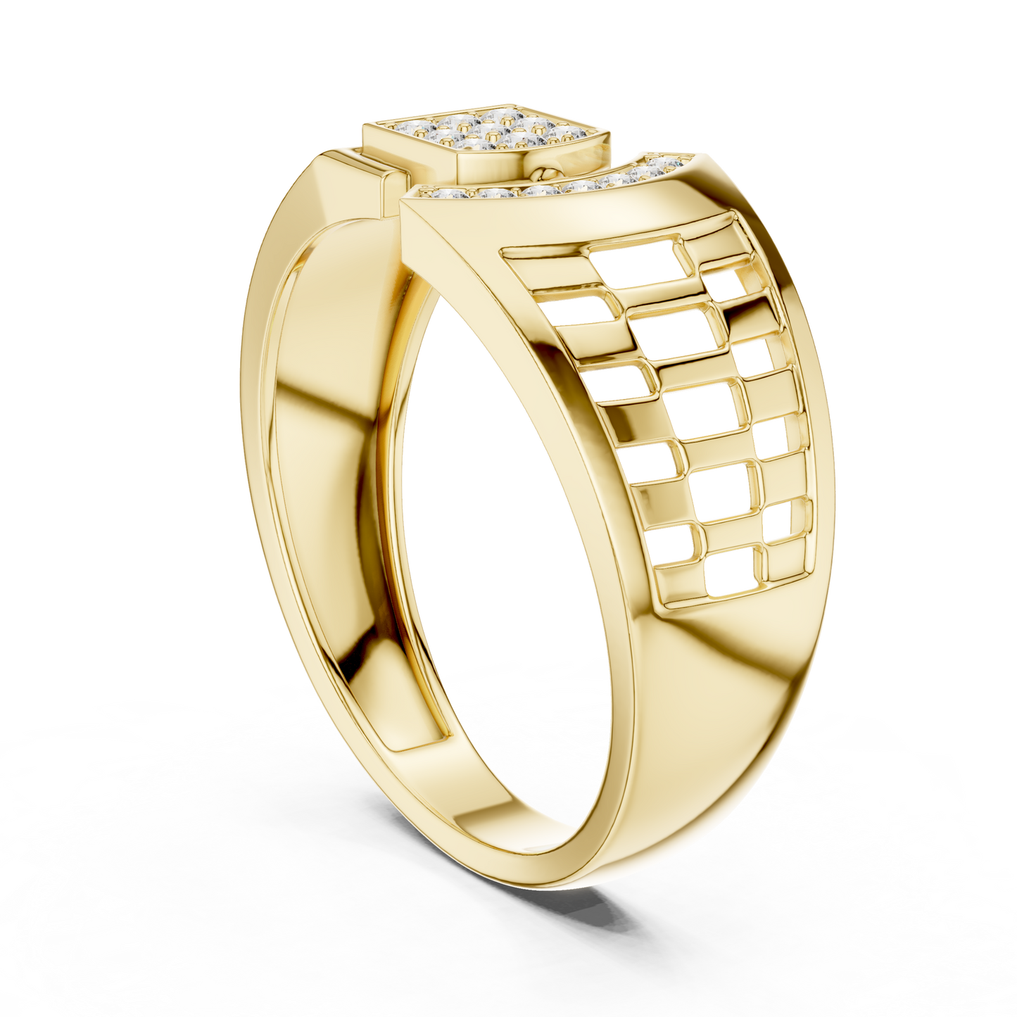 Round Halo Lab Grown Diamond Ring