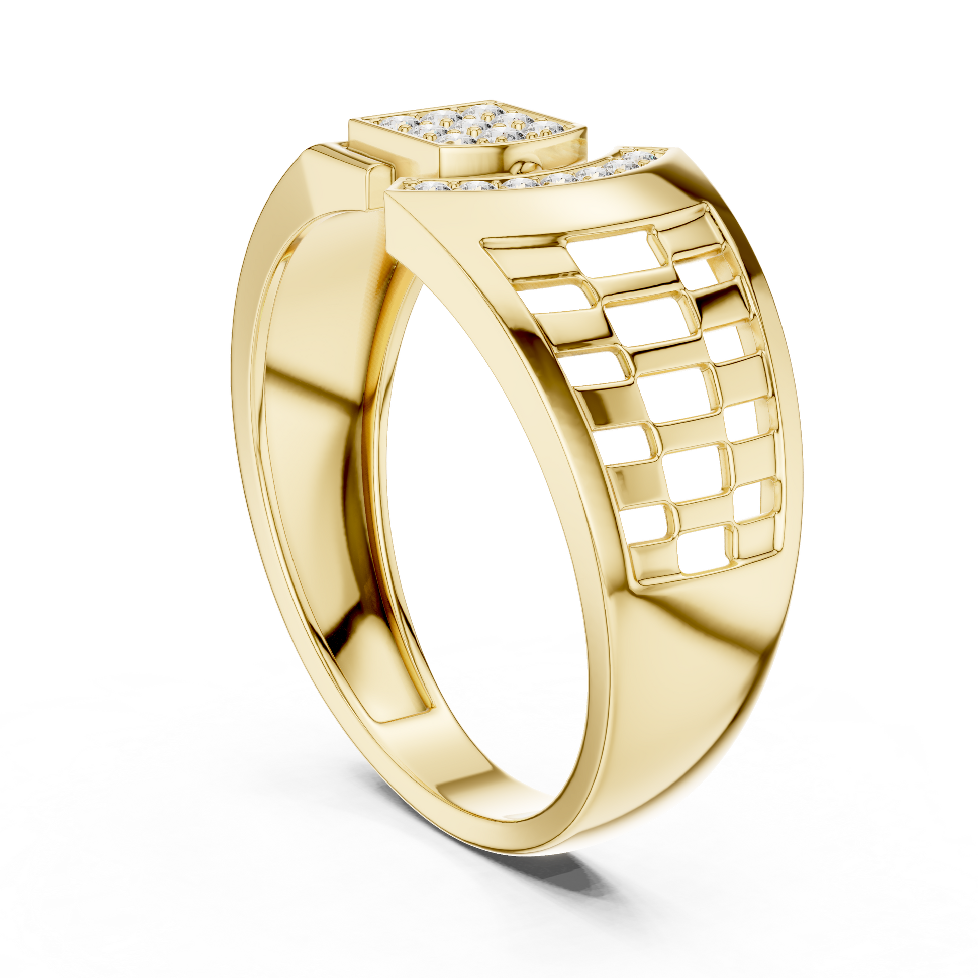 Round Halo Lab Grown Diamond Ring