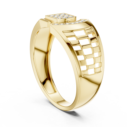 Round Halo Lab Grown Diamond Ring