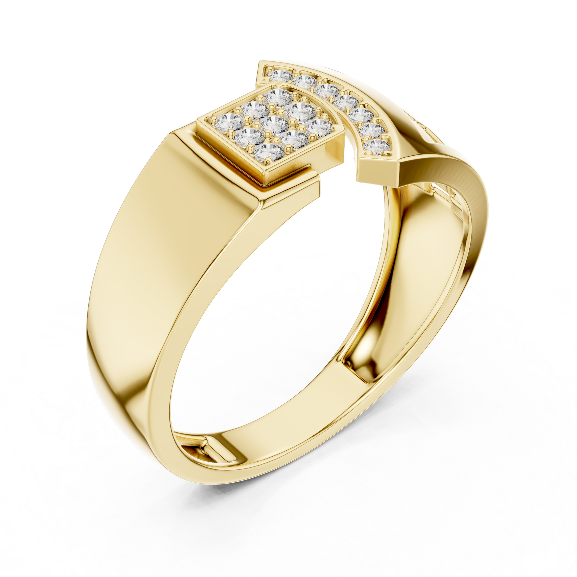 Round Halo Lab Grown Diamond Ring