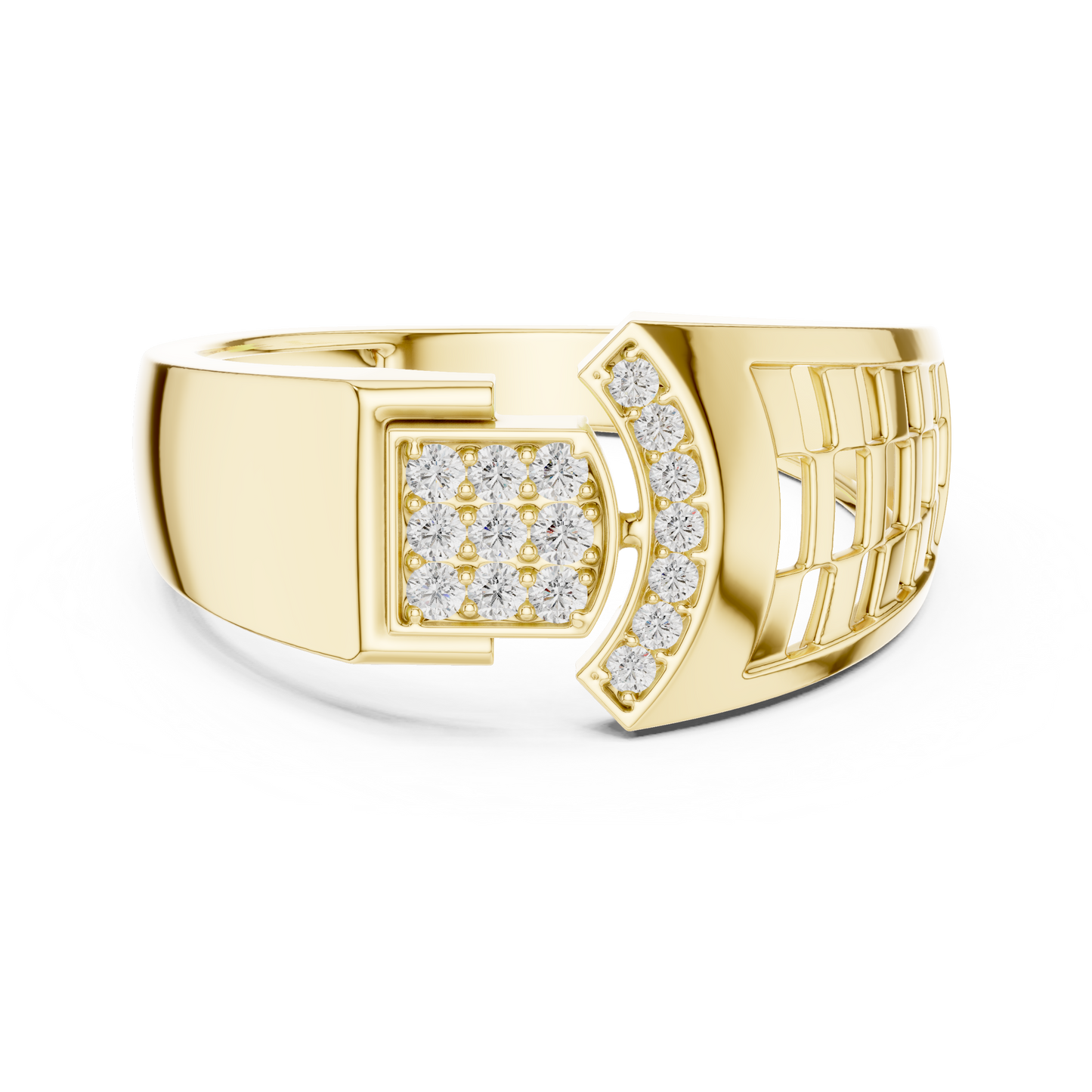 Round Halo Lab Grown Diamond Ring