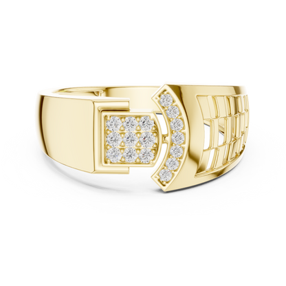 Round Halo Lab Grown Diamond Ring